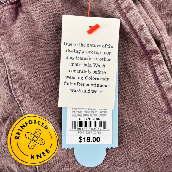 Cat & Jack Girls Joggers in Red Size L 10/12 - Picture 3 of 5